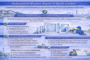 Professional Window Repair in North London: Services, Materials, Costs & Timelines